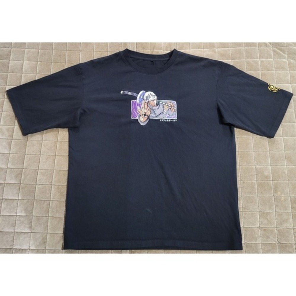 Law's Legacy: Trafalgar D. Water Law Embroidered T-shirt